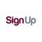 Sign up allows users to easily register for services and events