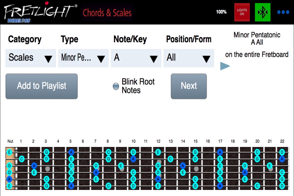 Fretlight Chords & Scales screenshot 4