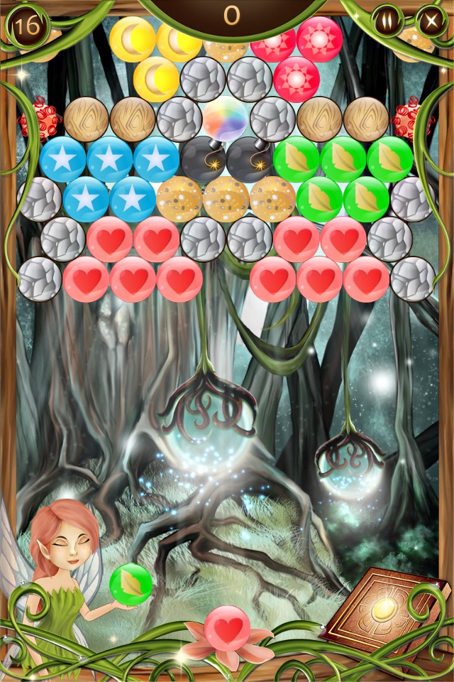 Forest Fairy Bubble Shooter screenshot 3
