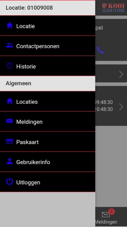 Kooi Alarm Centre App screenshot-4