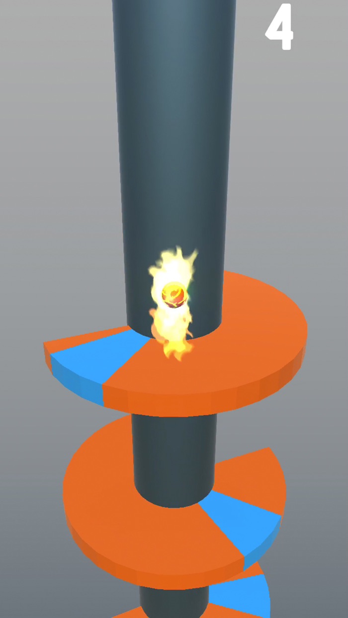 Cool the ball - Fiery Helix