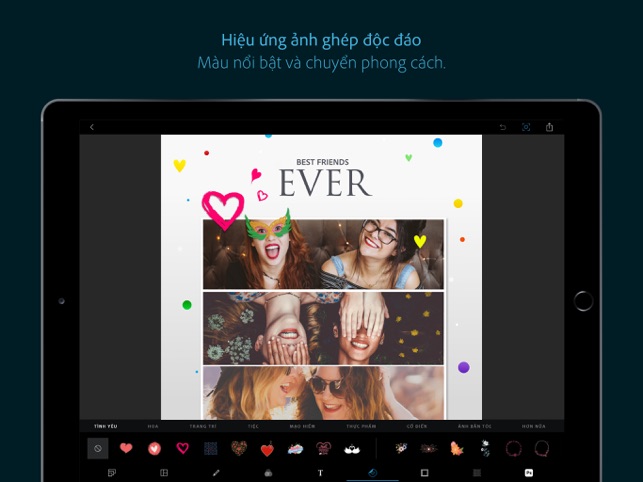 Photoshop Express hiệu ứng ảnh trên App Store