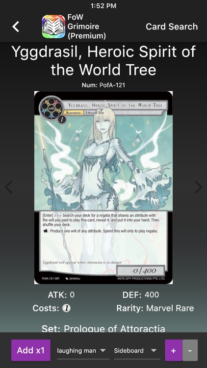 FoW Grimoire: Deck Builder screenshot-3