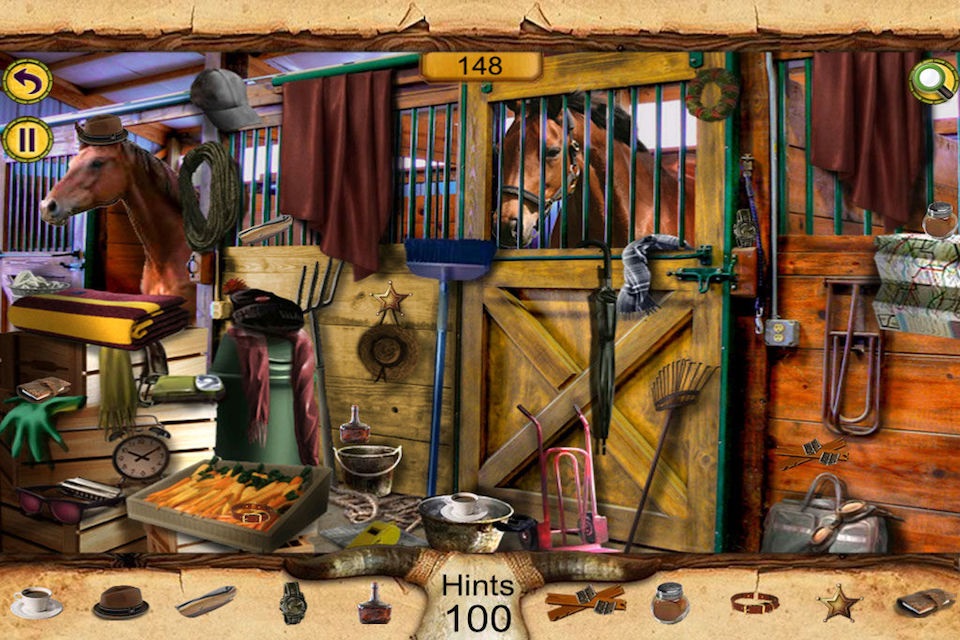 Hidden Objects : The Cow Boy screenshot 2