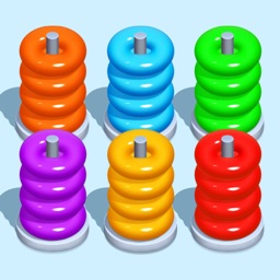 Color Hoop Stack - Sort ring