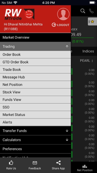 How to cancel & delete R. Wadiwala M Trade from iphone & ipad 2