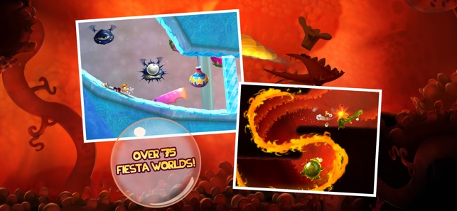 ‎Rayman Fiesta Run Screenshot