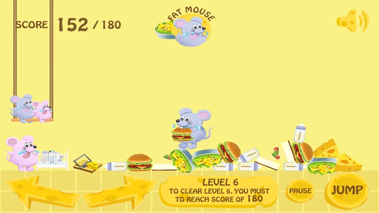 Fat Mouse: Arcade Family Game screenshot-3