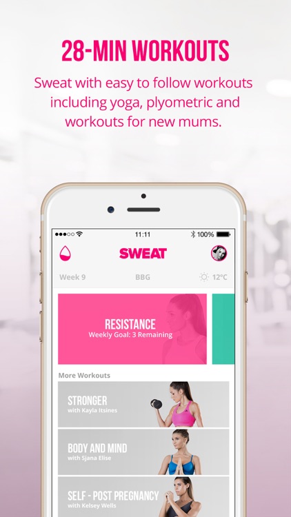 Sweat: Kayla Itsines Fitness