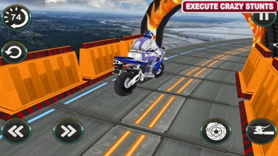 Moto Crazy -Impossible Trial screenshot 2