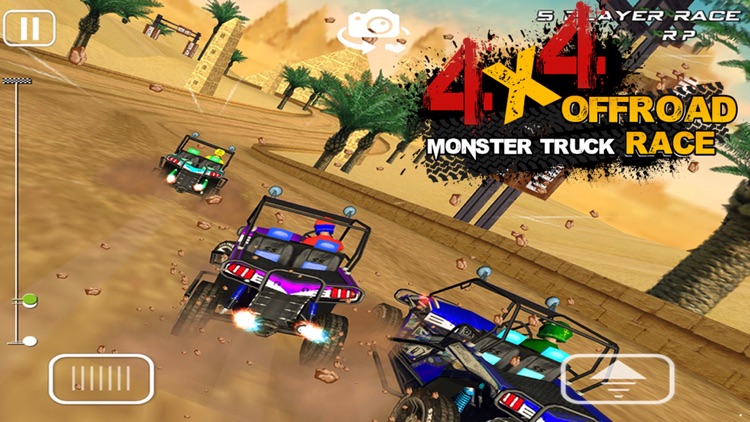 4x4 OFFROAD MONSTER TRUCK RACE screenshot-3