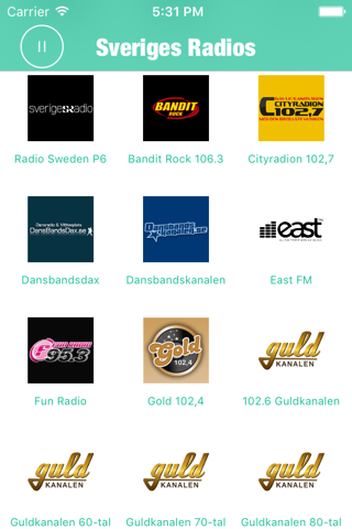 Sveriges Radio Radios Sweden screenshot 4