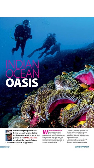 DIVER MAGAZINE screenshot