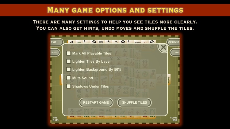 Mah Jongg Tiles Solitaire screenshot-4
