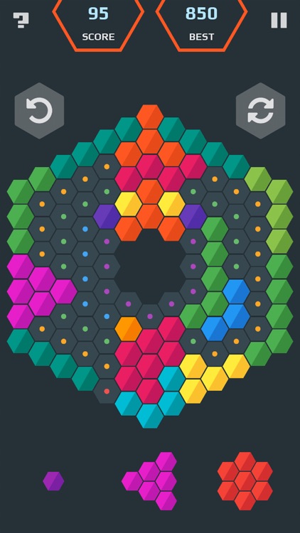 HexaMania Puzzle screenshot-3