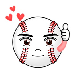 Cute Baseball Emoji Sticker