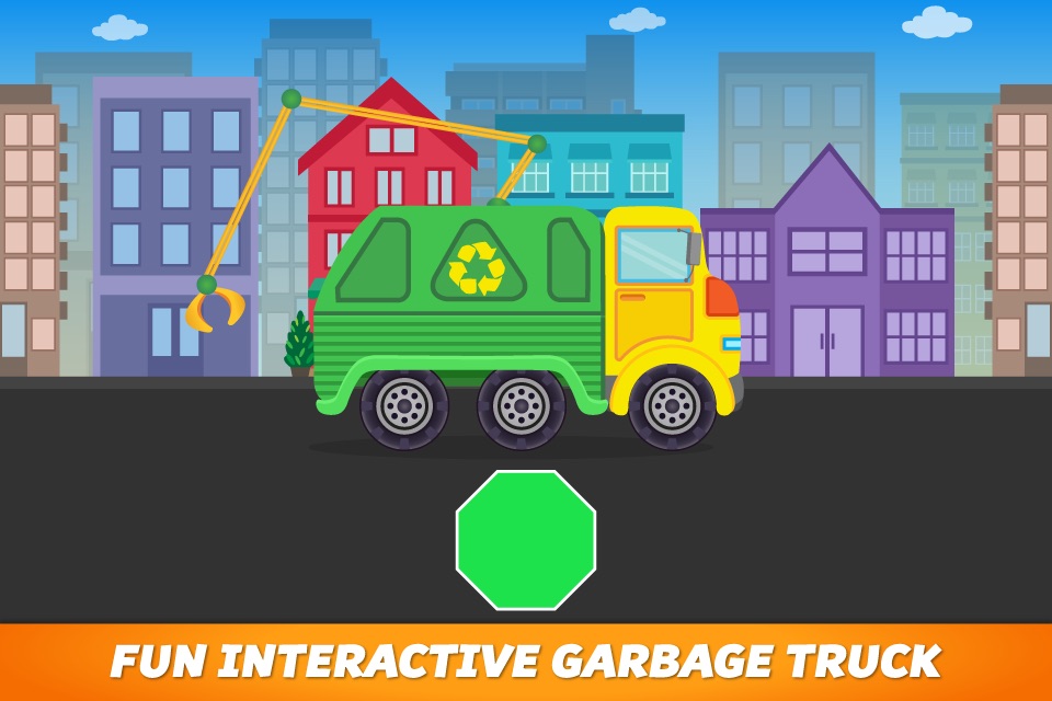 Learning Shapes Garbage Truck screenshot 3