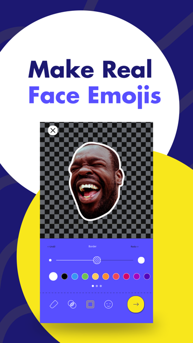 How to cancel & delete Emoji Me: Make Face Emojis & Real Selfie Stickers from iphone & ipad 1