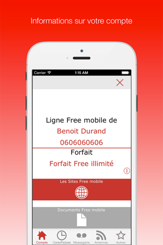 Mon compte Free Mobile screenshot 4