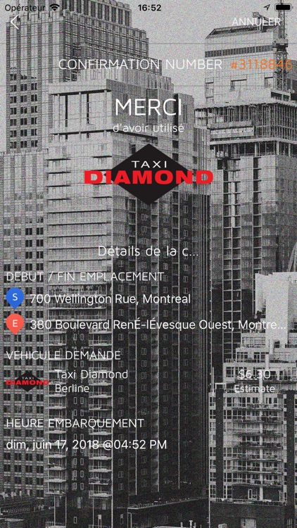 Taxi Diamond: Montreal's Taxi screenshot-6