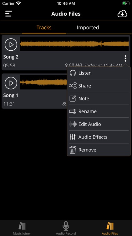 Music Joiner - Merge Audio screenshot-3