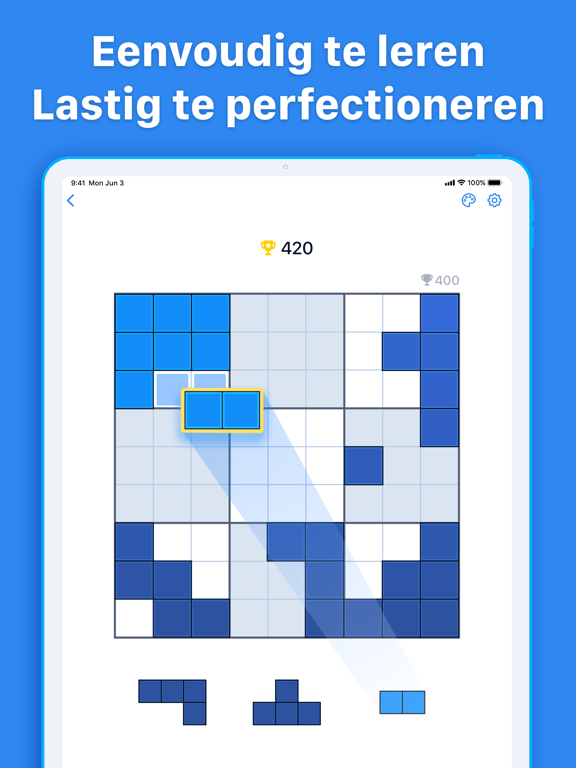 BlockuDoku - Blok-puzzel-spel iPad app afbeelding 5