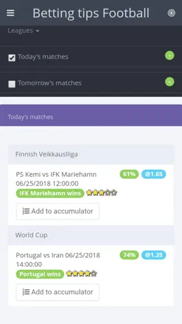 Game screenshot iBetting Tips Football mod apk