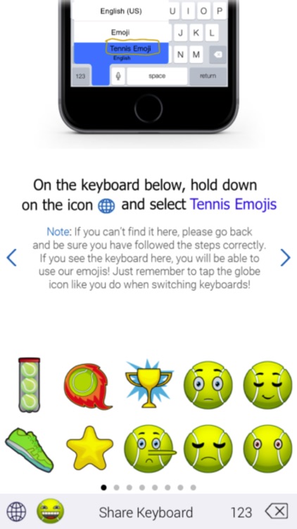 Tennis Emoji Pro