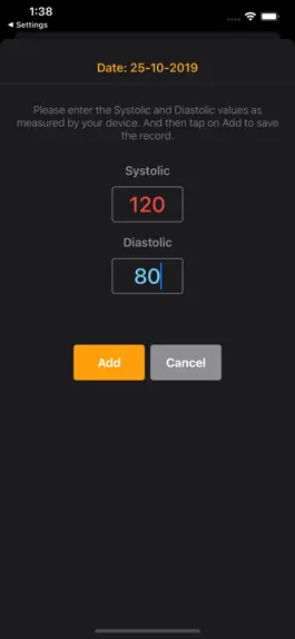 Game screenshot My Blood Pressure Diary hack