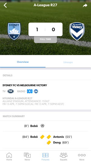 Sydney FC Official App(圖4)-速報App