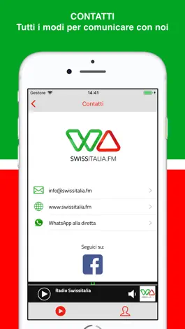 Game screenshot Radio Swissitalia hack