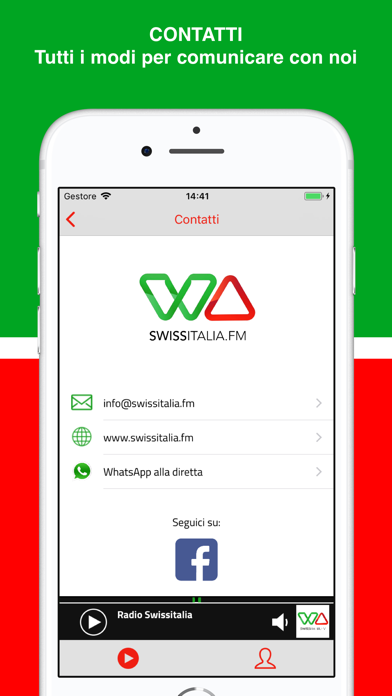 Radio Swissitalia screenshot 3