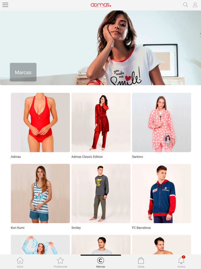 ADMAS, Tienda Online