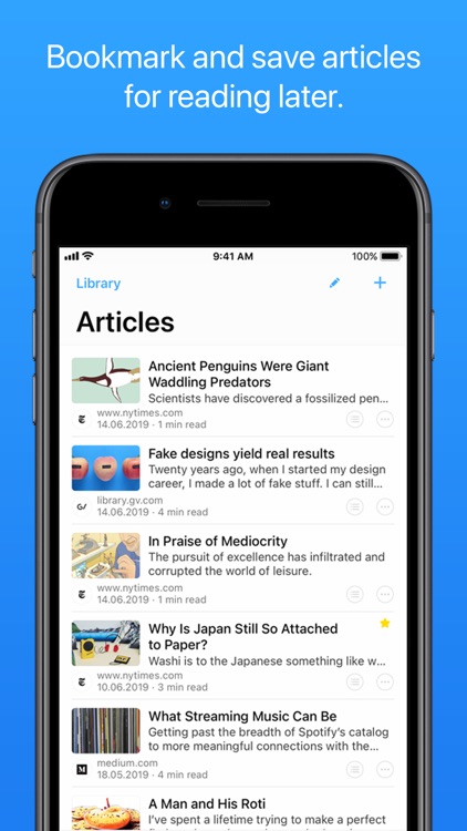 Articles +