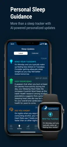 Capture 6 Sleep Watch by Bodymatter iphone