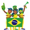 Brazil Football Fans Stickers