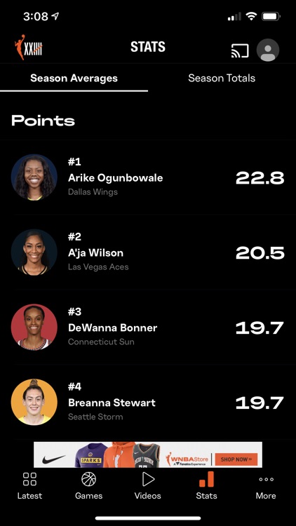 WNBA - Live Basketball Games