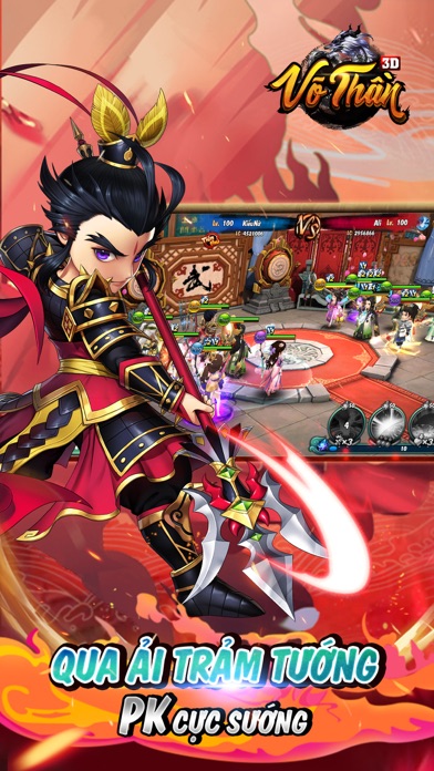 VÕ THẦN 3D 1.0 IOS