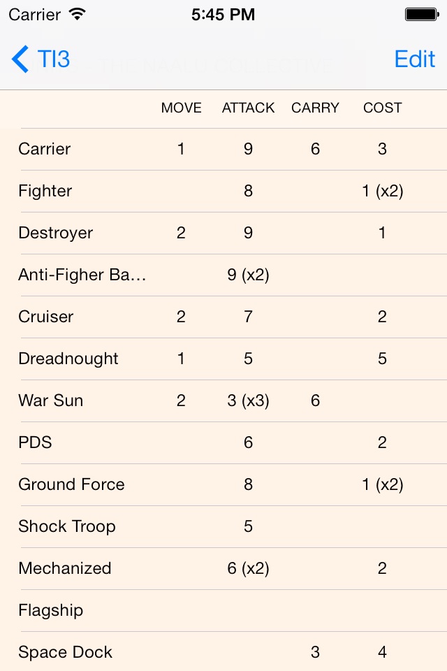 TI3 Race Sheet screenshot 2