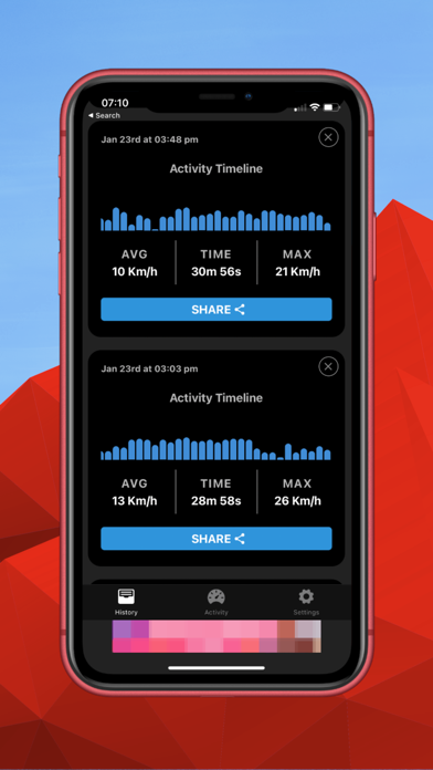 SpeedSound - Voice speedometer screenshot 4
