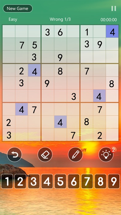 Sudoku Scapes screenshot 1