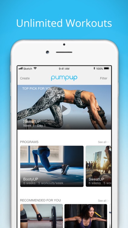 PumpUp - Workouts & Community
