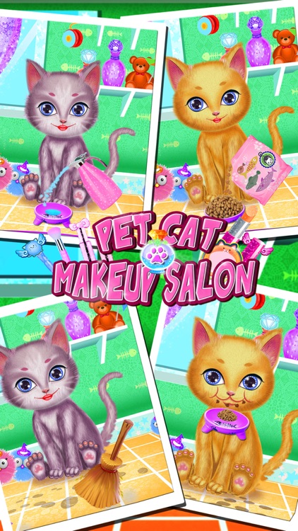 Pet Cat Makeup Salon-Girl Game