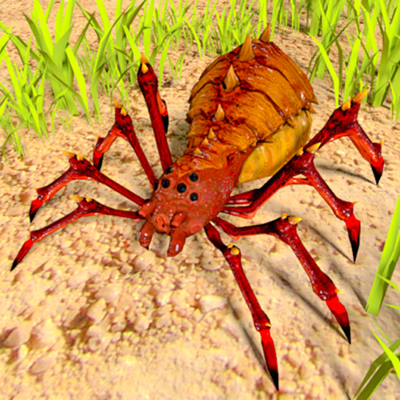Giant Tarantula Spider Life 3D