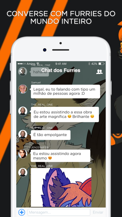 Furry Amino em Português screenshot 2