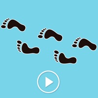 Animated Footprint Stickers