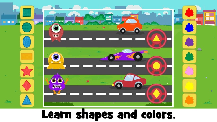 Letters & numbers monsters app screenshot-3