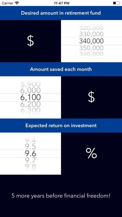 The Early Retirement App screenshot-3
