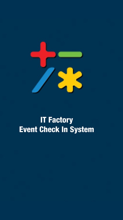 IT Factory Event check in Sys.