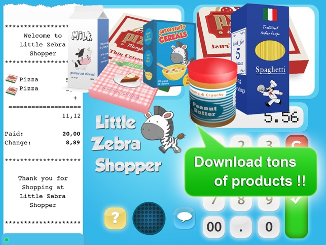 Little Zebra Shopper(圖1)-速報App